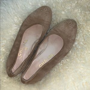 Chanel vintage ballet flats